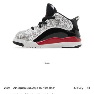 Jordan Kids Sneakers - Black, White, Red